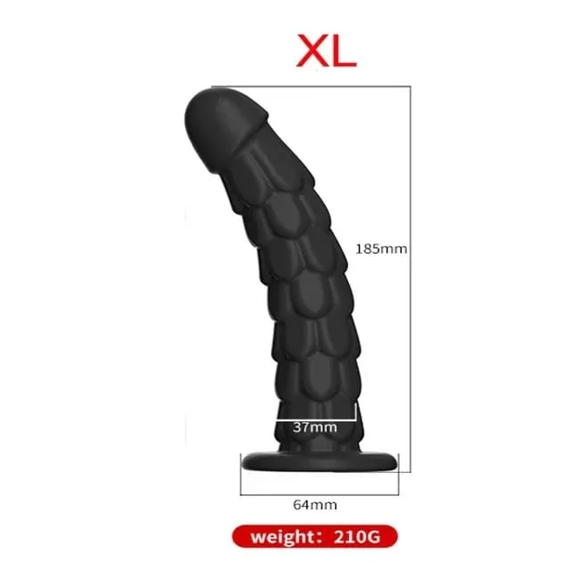 Silicone Dildo Anal Butt Plug with Sucker Prostate Massage Vagina G spot Stimulation Masturbation Adult Sex Toys for Women Men