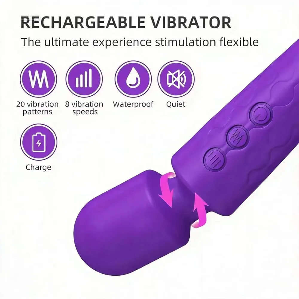 強力振動 AV 振動器魔棒陰蒂刺激器性玩具女性 G 點按摩器成人女性性情趣產品