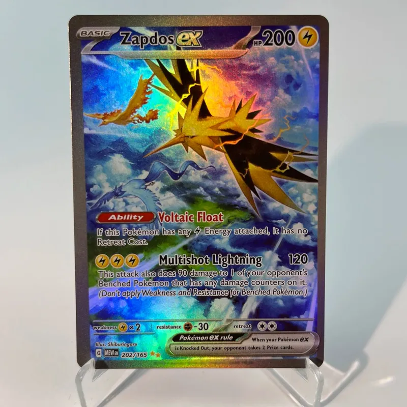 Pokémon 151 PKM Cards PTCG3-D Bulbasaur Squirt Rainbow Gengar ex Holographic Ex GX Rare Collection Battle Toys Gifts for Hobbies — image 26