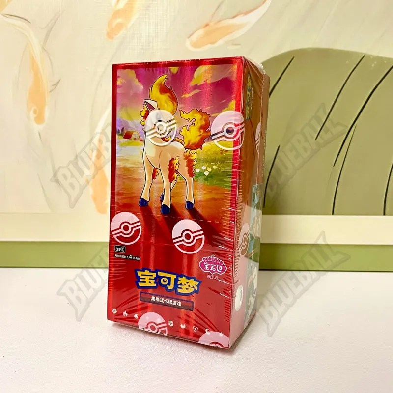 原創寶可夢猩紅紫羅蘭寶石包第 6 卷薄盒 TCG 收藏對戰集換卡簡體中文版玩具禮物