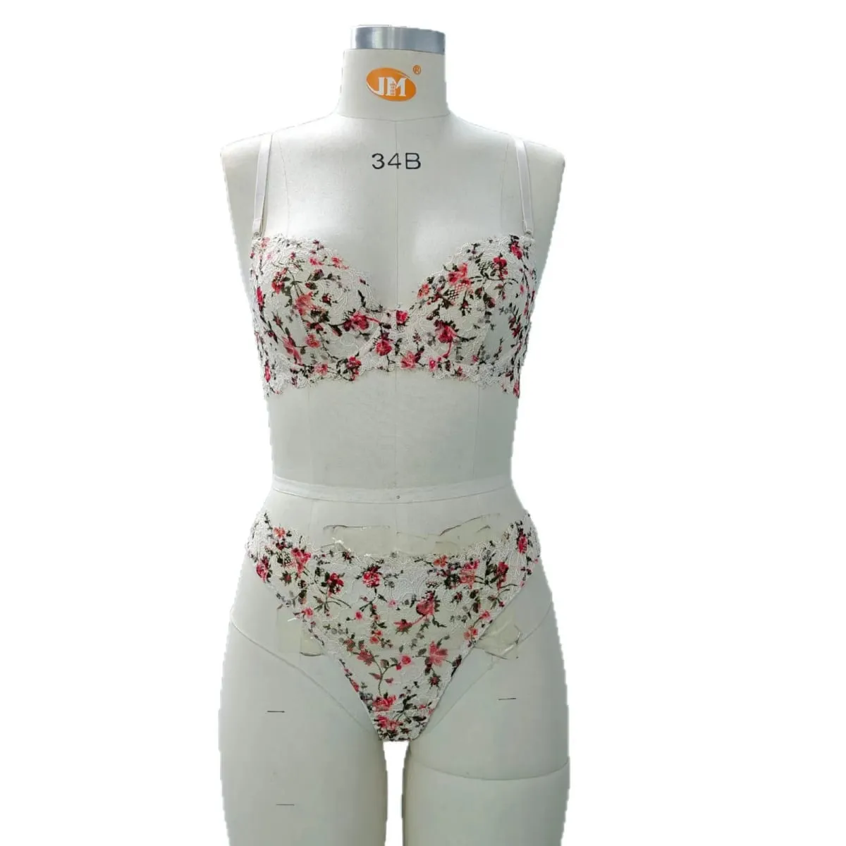 Ultra Thin Unlined Floral Lace Bra ชุดชุดชั้นในแหวนเหล็กดูผ่านชุดชั้นในเซ็กซี่ผู้หญิง Brassiere ฤดูร้อน