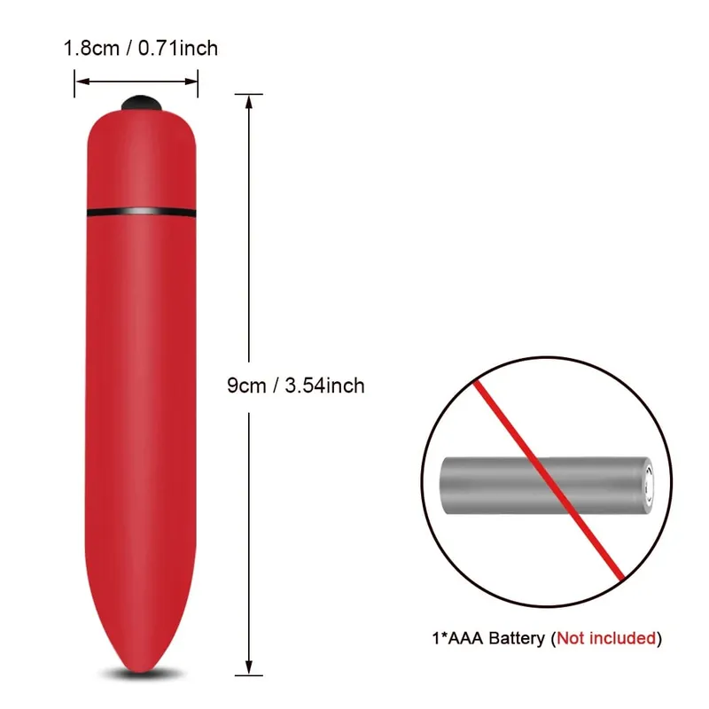 Mini Size Bullet Vibrator Butt Plug for Men Women Anal Plug Beginner Battery Powered Prostate Massager for Gay Adult Sex Toy