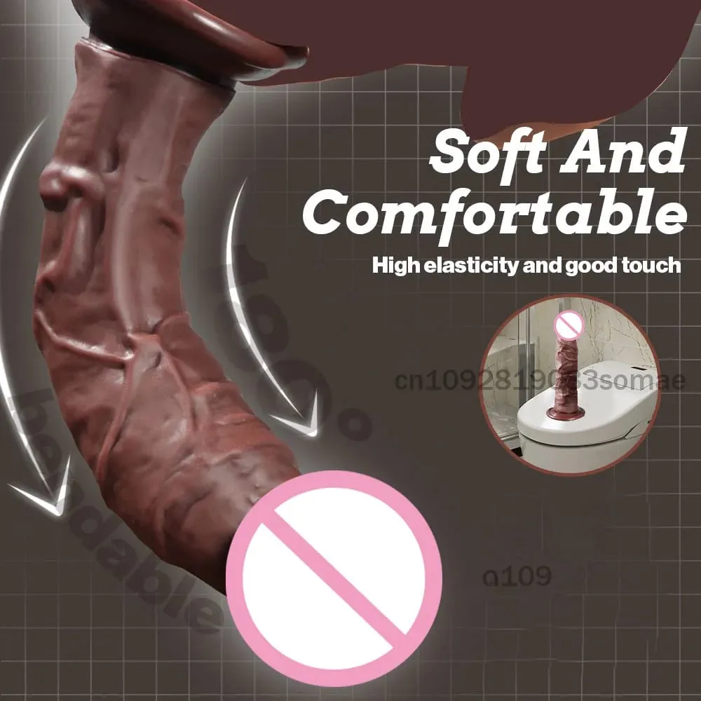 Silicone Strapon Dildo For Lesbian Gay Panties Wearable Massager Penis G-Sport Realistic Adult Sex Toys Suction Cup Anal Plug