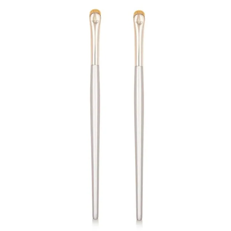 2pcs Curved Eyeliner Makeup Brushes Eye Makeup Smudge Tools Precision Soft Eyeshadow Brush Sharp Thin Small Eye Cosmetic Tools — image 9