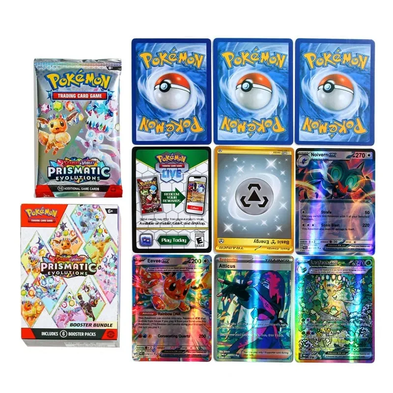 Trading Poke Cards Ascended Heroes Mega Evolution Sword Shield Series 72 Shiny Collectible Booster Bundle Booster Packs Gift — image 6