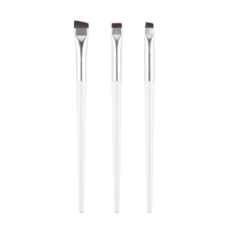 1/3 Pcs Blade Eyeliner Makeup Brush Set Ultra Thin Fine Angle Flat Eyebrow Brushes Under The Eyes Place Precise Detail Brush — image 8