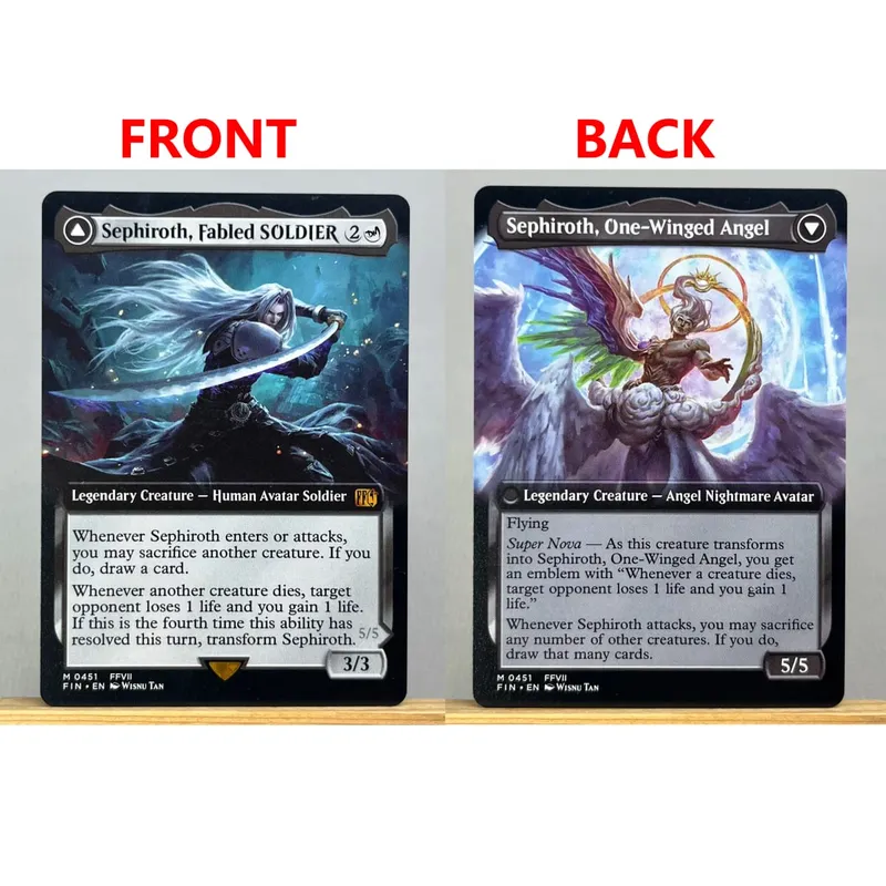 FIN HOLO14-Ⅰ01 Tcg Proxy Cards Vivi Ornitier Sephiroth Fabled SOLDIER Summon Bahamut Cloud Midgar Mercenary — image 11