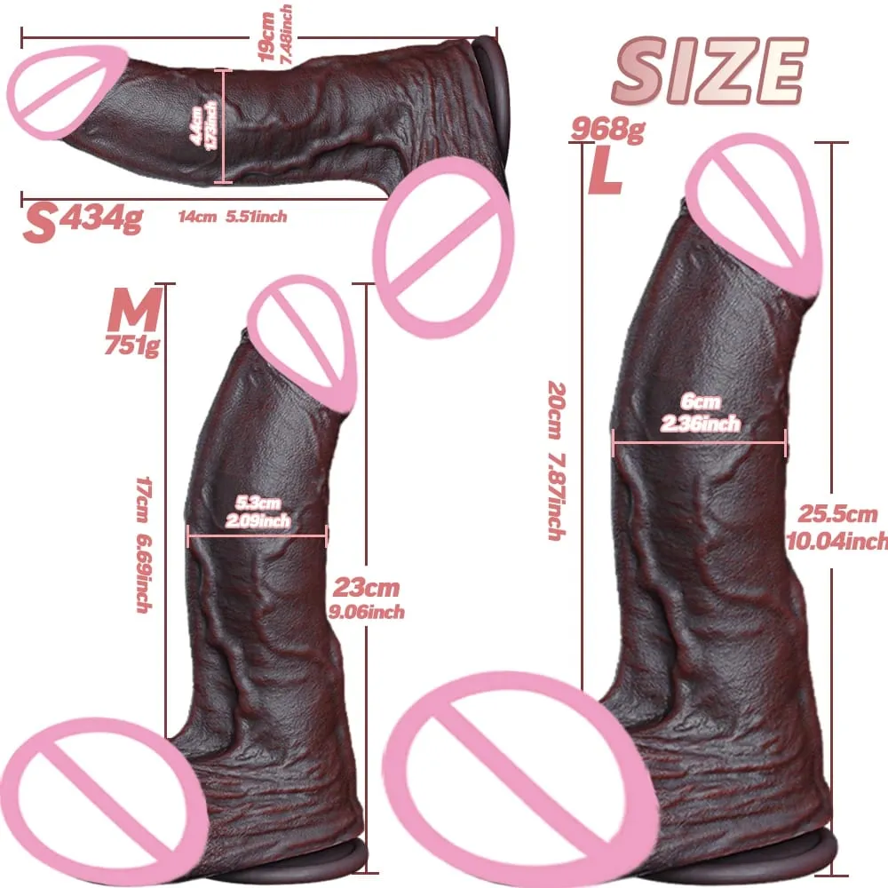 Realistic Soft Big Dildo XXL Porn Huge Thick Fake Penis Double Silicone Cock Woman Man Masturbation Suction Cup Anal Sex Toys