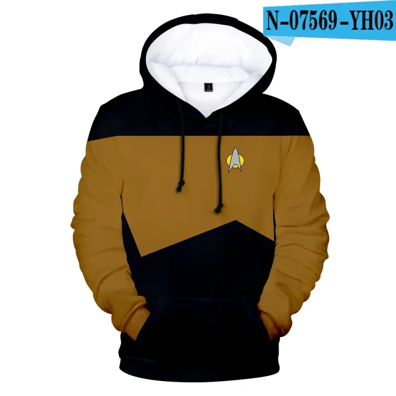 Hot Movie Star Trek 3D Print Sport Hoodies Sweatshirt Fashion Long Sleeve Clothes Cosplay Men/Women Streetoutdoor Clothing Top — image 11