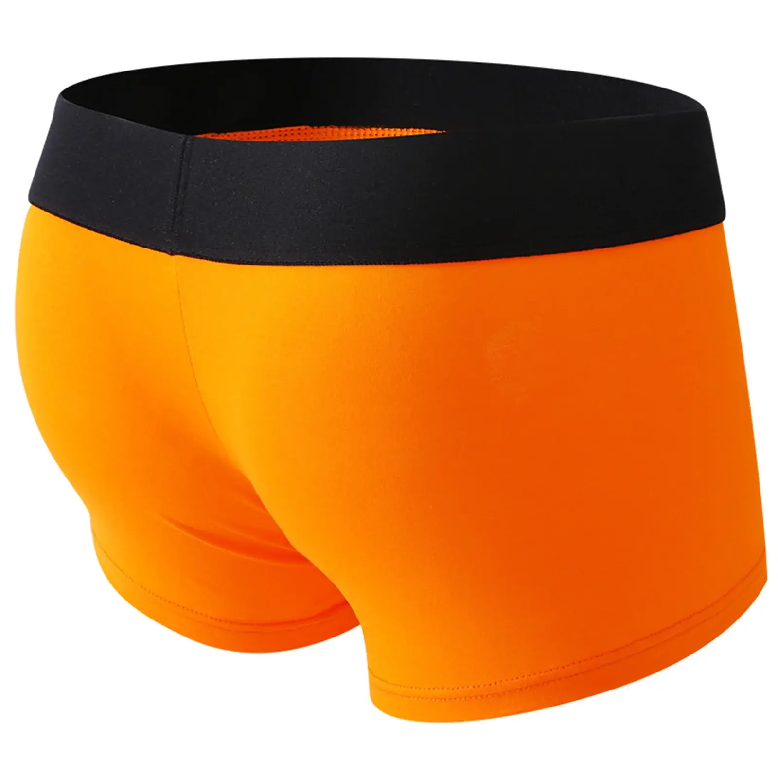 Men's Boxers Front Hole Pouch Underwear Silicone Cockring Sexy Boxershorts Malapad na Waistband Cotton Underpants Hollow Out Lingerie — image 3