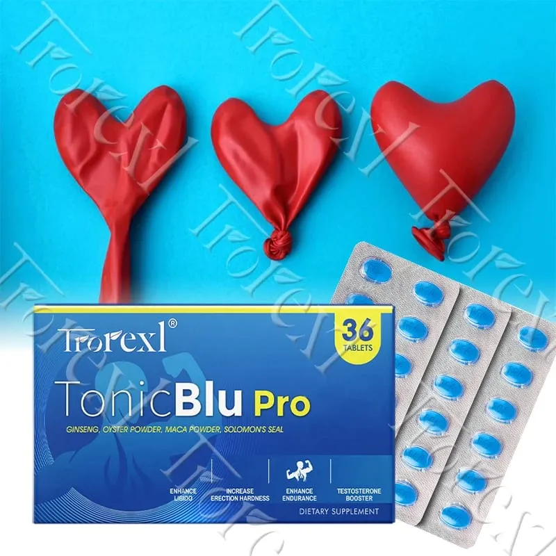 Trorexl-TonicBlu Pro - Kék tabletta a Rock-Hard Energy Volume Booster természetes osztriga ginzenghez a legjobb előnyökért — image 2