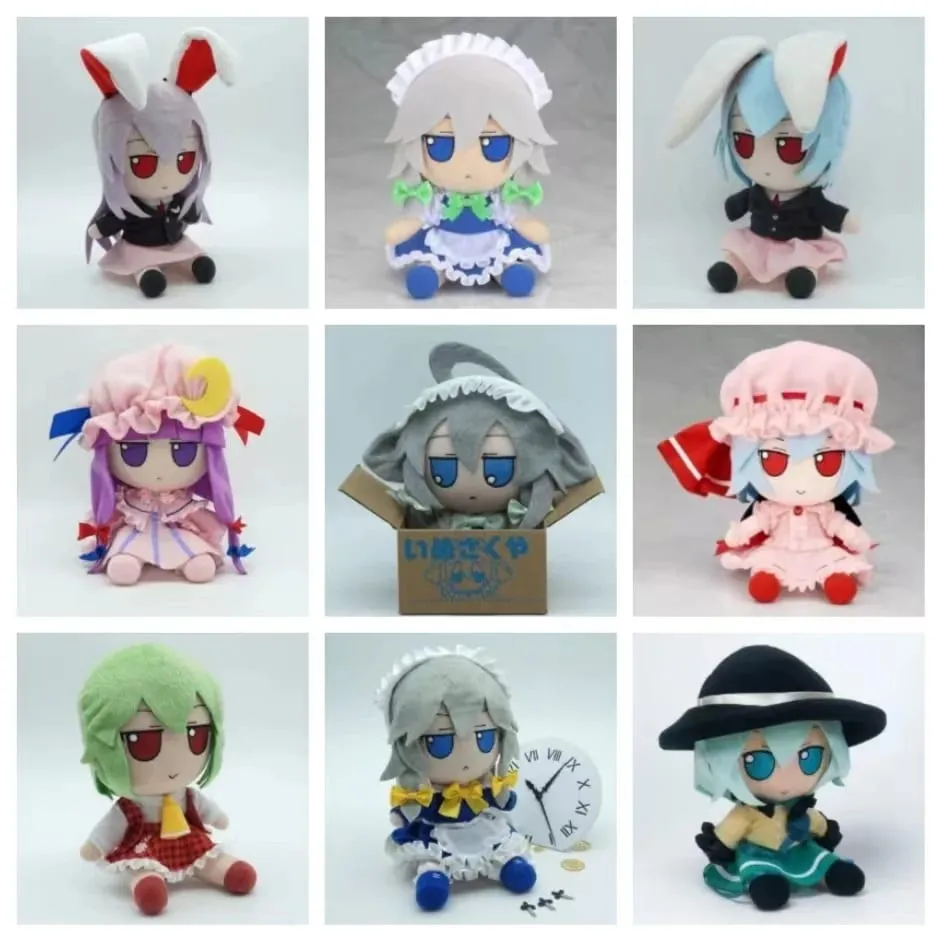 20 cm Touhou Projekt Plüschpuppe Fumo Komeiji Koish Sakuya Izayoi Anime periphere Ragdolls Cosplay Handgefertigte, individuelle Geschenke — image 2