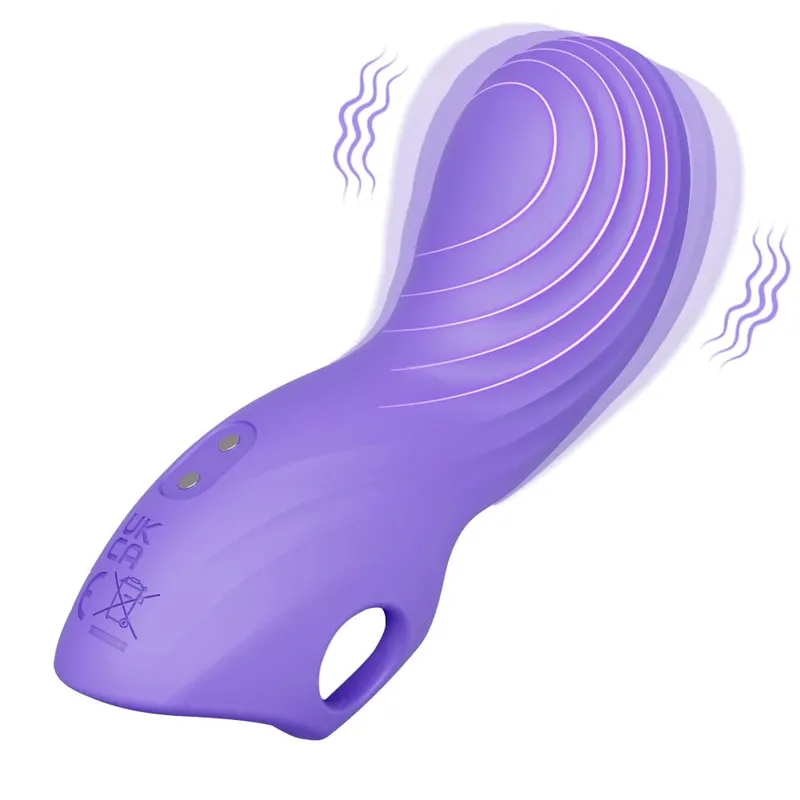 Finger Vibrator for Women Heating Vagina Vibrator Clitoris Nipples Stimulator Female Masturbator Interaction Sex Toy for Couples — image 11