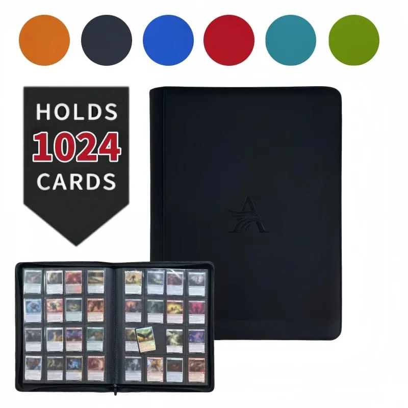 16 Pocket Card Binder - Premium Trading Card Binder Holds 1024 Cards Ultimate protection for TCG & sports cards. Collector's d — image 1