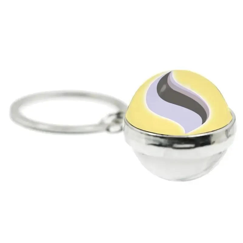 Pokémon Mega Stone Keychain Anime Peripheral Creativity Exquisite Versatile Trend Spherical Keychain Cartoon Gift Accessories