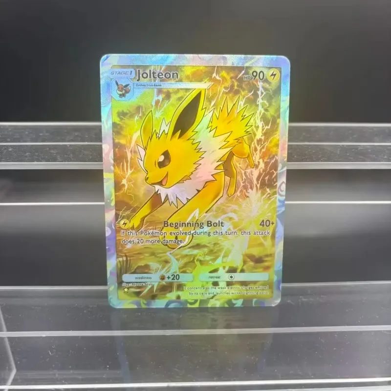 DIY POCKET Collection Cards Umbreon Espeon Jolteon ex Self Made Single Card Classic Game Anime Card Gift Toy — image 4