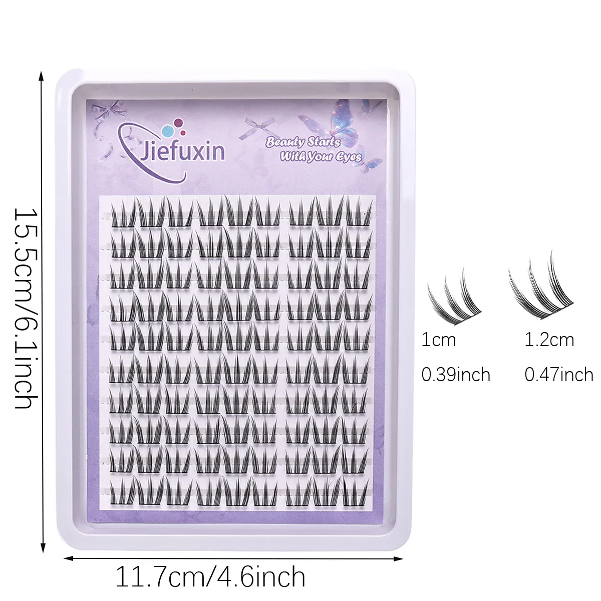 DIY Lash Extension Kit Cute Cat Paw False Eyelashes Eye Enlarging Daily Kawaii Eye Makeup