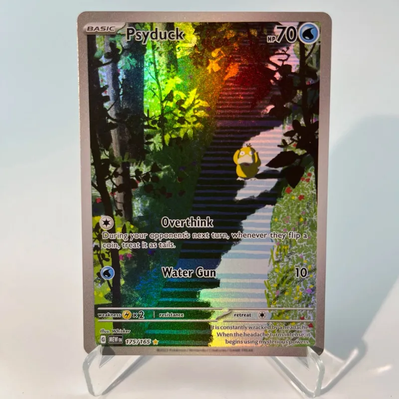 Pokémon 151 PKM Cards PTCG3-D Bulbasaur Squirt Rainbow Gengar ex Holographic Ex GX Rare Collection Battle Toys Gifts for Hobbies — image 17