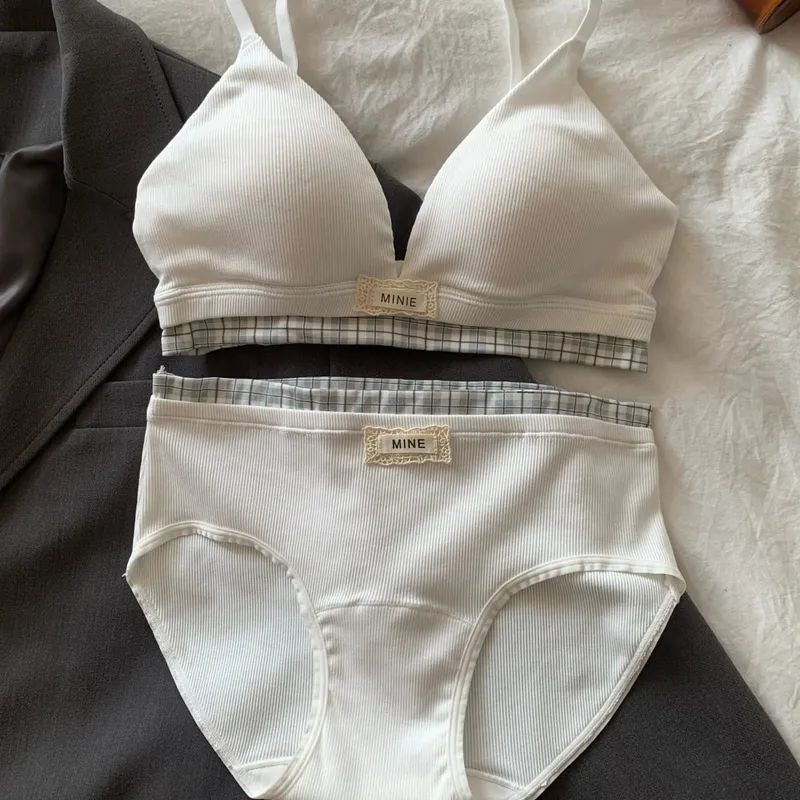 Lucky Red Underwear Set Women Cotton Push Up Bra Boost Bust Tightening Lingerie Hot Sale Comfort Breathable Bestseller 32-38 Set — image 10