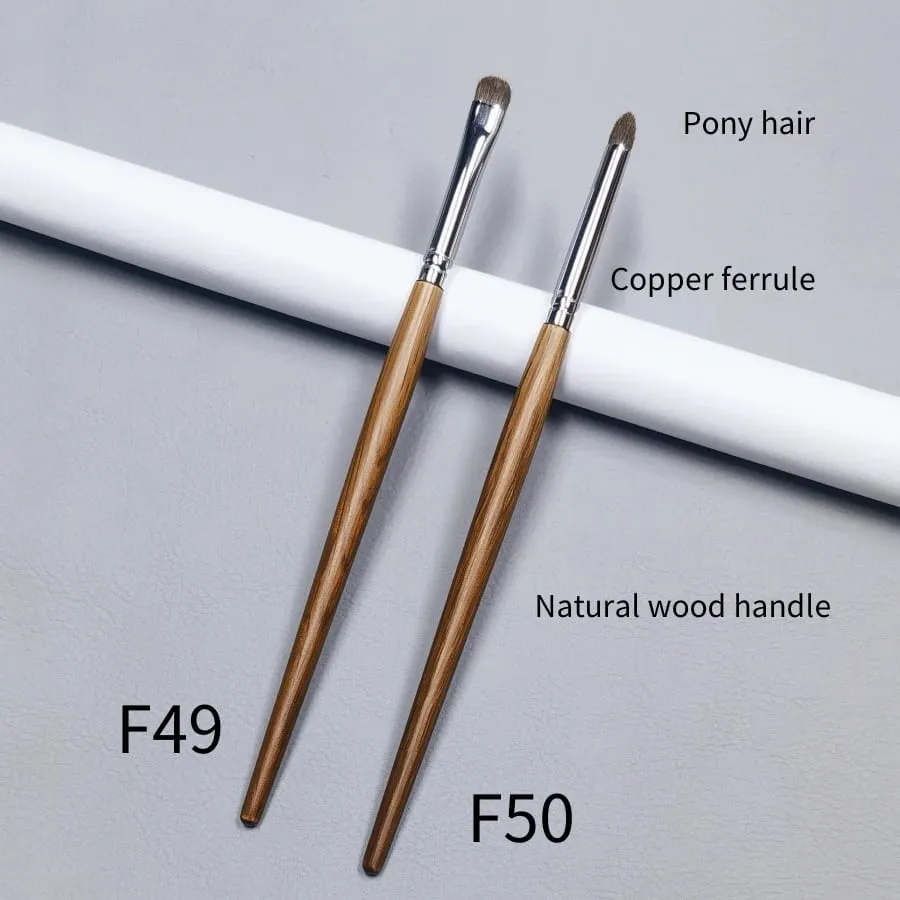 Eyeshadow Brush Precise Details Eye Shadow Makeup Brushes Soft Natural Pony Hair Make Up Tools — image 4