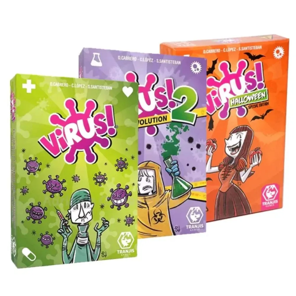 Mogel Motte Polilla Tramposa Card Game Devir-Game Cheating Moth /Royal Xiaoqiang Cheating Moth& Interesting Virus Card Game — image 12