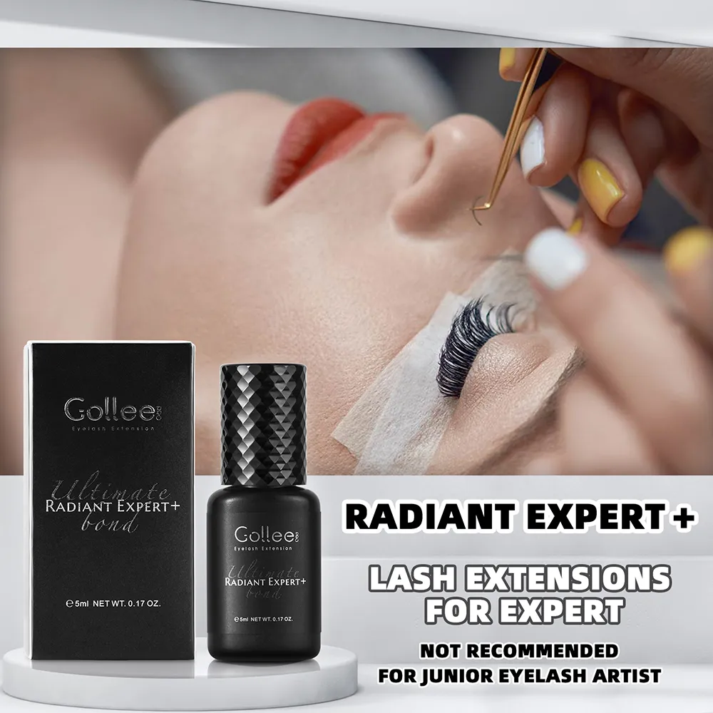 Gollee 0.5-1s Drying Eyelash Extensions Glue Latex-free Lashes Glue Professional Waterproof 6-8 Weeks Eyelash Extension Supplies — image 6