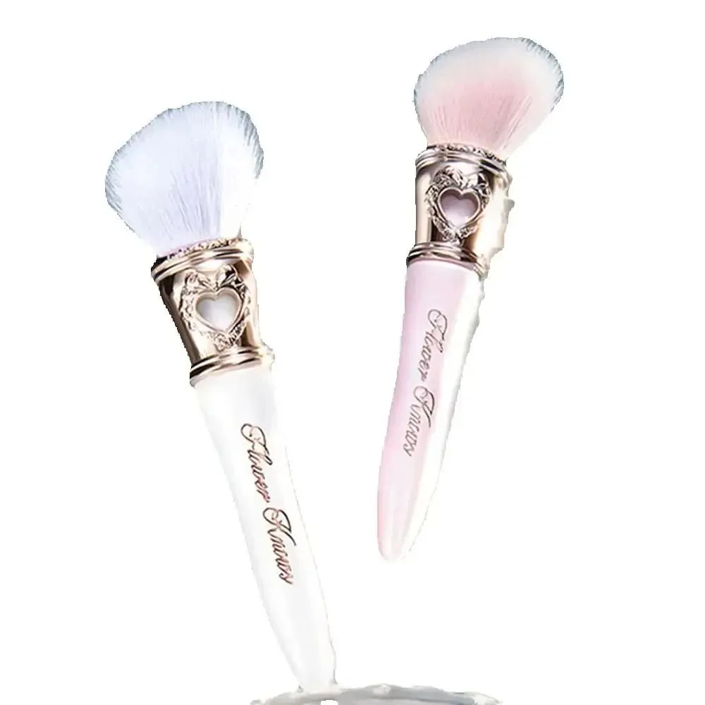 Flower Knows Bunny Garden Series Blush Brush - Flower Knows Wool Loose Powder Highlighter Cosmetic Tool for Makeup — image 3