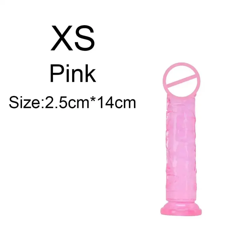 ราคาถูก Super นุ่มสมจริงผู้หญิงเร้าอารมณ์ Anal Big Dildo ดูดถ้วย Jelly Dick เพศของเล่น Clitori ช่องคลอด Masturbators อวัยวะเพศชาย