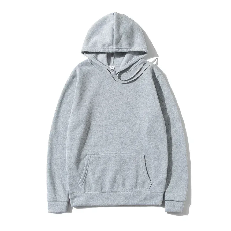 Men's Hoodies Women Pullover Spring Autumn Casual Hoodie Sweatshirts Solid Color Hoodies Oversize Black Sweatshirt For Male — image 19