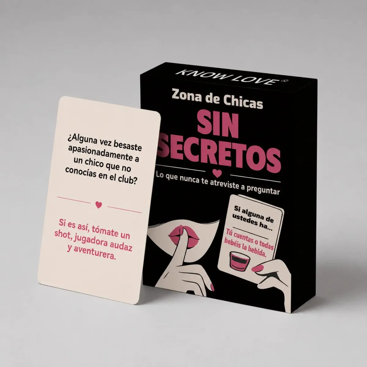 Spanish Card Game No Secrets Girls' Night Party Board Game Bachelor Party Icebreaker Creative Gift — image 2