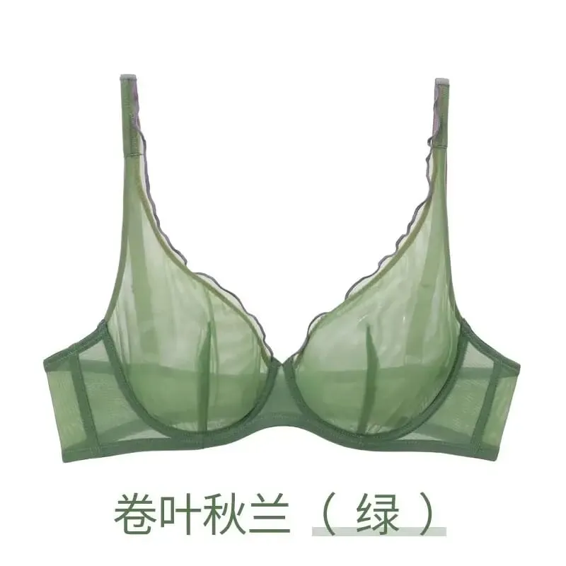 Womens Non Padded Lingerie Set Push Up Bra Full Cup Lightweight Summer Push Up Bra for Women Ultra Thin Support Bra Best Seller