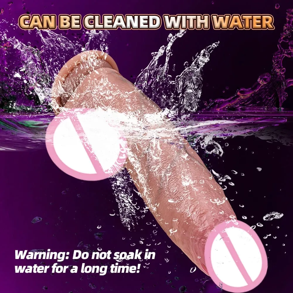 Veias realistas macio grosso vibrador masturbadores grande galo duplo silicone pequena carne pênis mulher homem anal brinquedo sexo ventosa pau — image 5