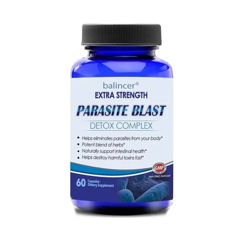 Parasite Detox Body Cleansing Complex with Cranberry Zinc & Garlic Support Cleansing Gut Health Improve Immunity Supplement — image 10