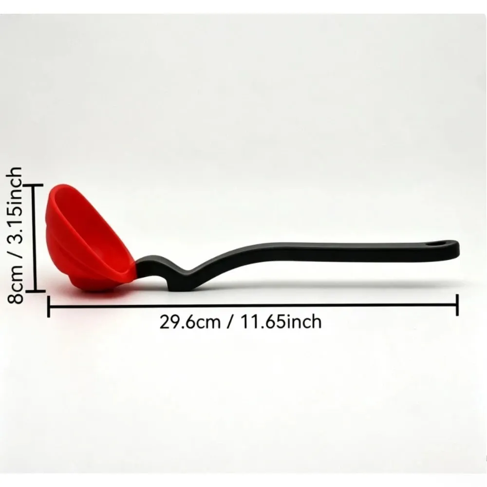 1PCS Integrated ABS+silicone material safe and durable flat folding structure portable storage super space saving — image 3