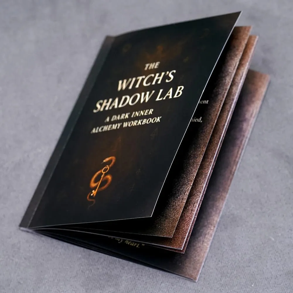 Gothic Shadow Work Journal Inner Alchemy Grimoire 51 Pages Grimoire Book of Shadows Bos Journal Planner Diary Grimoire 44 Guided