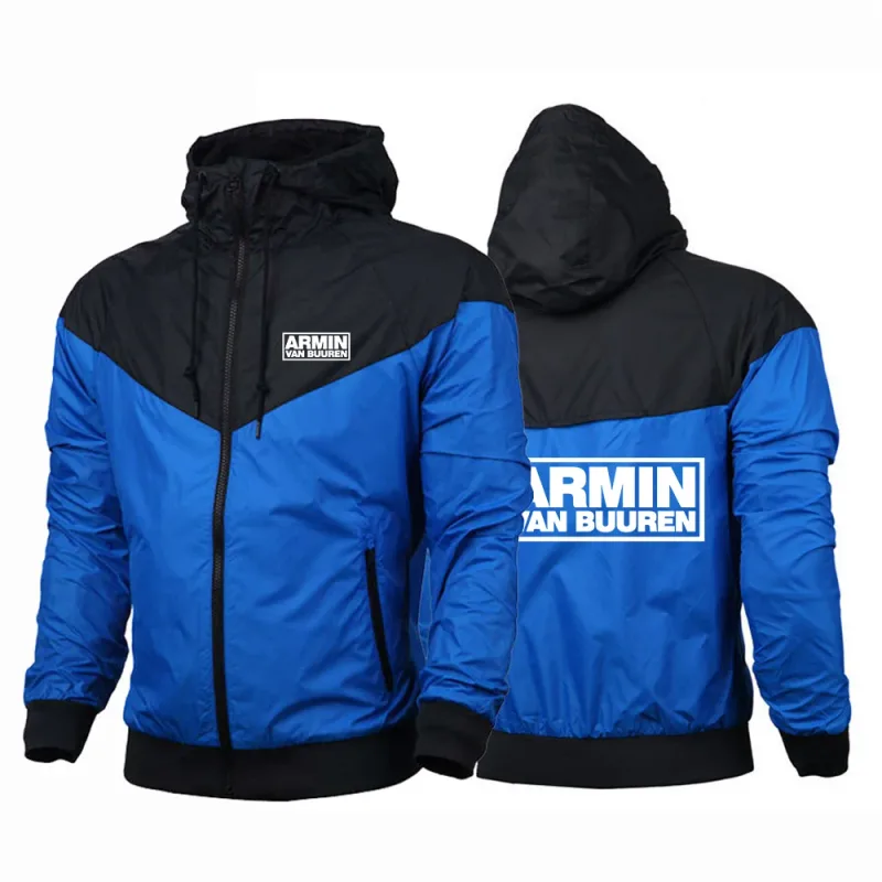 Armin Van Buuren The five-color windproof jacket for men is suitable for work in spring and autumn hoodies jacket