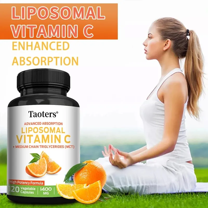Liposomal Vitamin C 1400mg - Promotes Collagen Production Immune Support Powerful Antioxidant — image 3