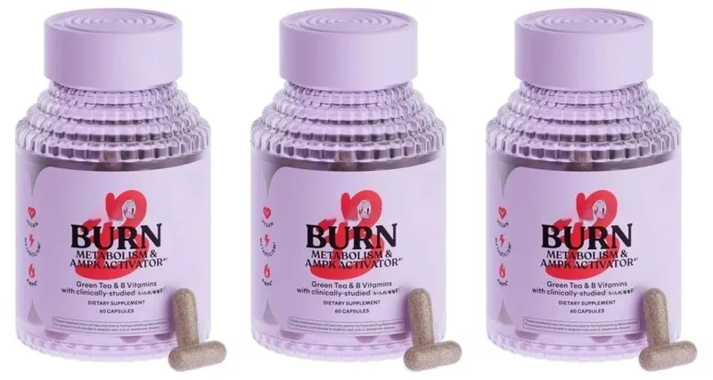 Belly Fat Burning Metabolism AMPK Activating Supplement for Men Women Actiponin Gynostemma Vitamins B6 B12 60 Capsules — image 7