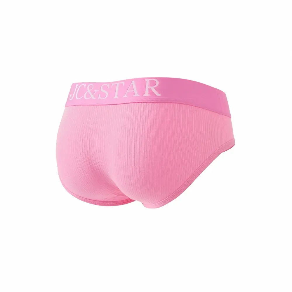 Cuecas masculinas atléticas com design de corte alto, cuecas de algodão com nervuras, conforto esportivo para homens, biquíni deslizante, tanga