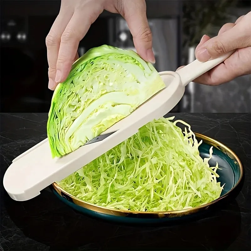 Cabbage Grater Onions Cucumbers Potatoes Cabbage Scraping for Salad Cutting Ultra-fine Slicing and Shredding Tool Kitchen Tool — image 4