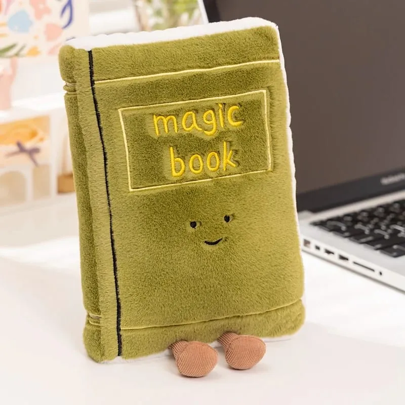 Kawaii Stationery Commodity Plush Toy Stuffed Humanoid Ruler Book Pencil Sharpener Eraser Pillow Decoration Gift — image 11