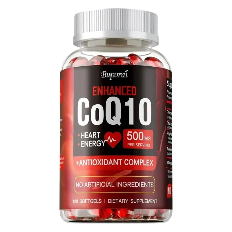 CoQ10 Supplement - Promotes Cardiovascular and Heart Health Antioxidant Provides Energy for Overall Health