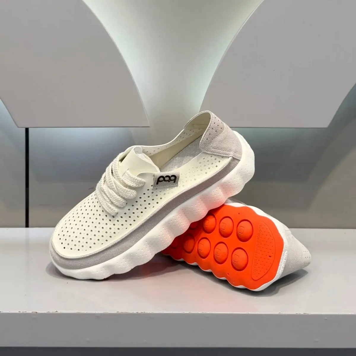 New Summer Men Sneakers Breathable Running Shoes Chunky Platform Casual Shoes Non Slip Male Outdoor Walking Jogging Footwear