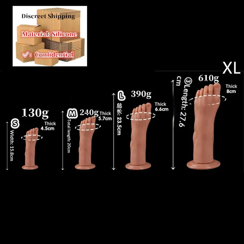 Pés estilo anal plug grande silicone bunda buttplug profundo masturbador vibrador dilatador estimulador anal vibrador adulto brinquedo sexual para mulher 성인용품