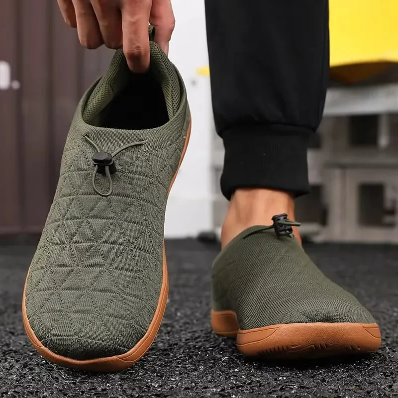 Pánské vysoce kvalitní unisex barefoot tenisky široká špička minimalistické boty s nulovým poklesem protiskluzové boty šněrovací síťovaná obuv pro běžné nošení 2026 — image 2