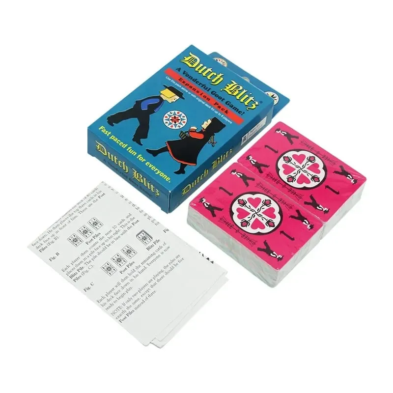 Dutch Blitz Det originale hurtige kortspil indeholder 160 kort hurtigt og nemt at lære Fantastisk familiespil til alle for 2