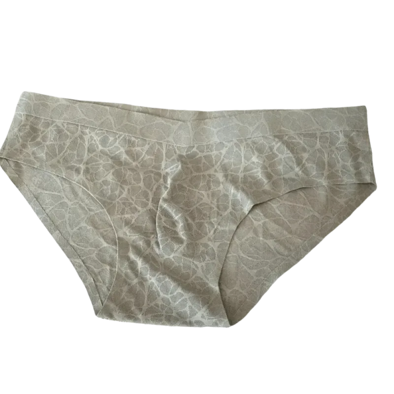 Cool Summer 3D Bulge Pouch Men's Underwear Lingerie Transparent Mesh Panties Thin Stripe Grid Triangle Panties Men