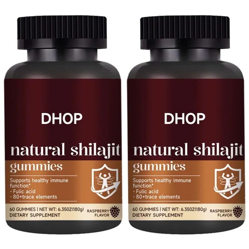 Shilajit Gummies 60 Gummies Himalayan Mineral Supplement with Fulvic Humic Acid Zinc Selenium Magnesium for Immunity Energy — image 8