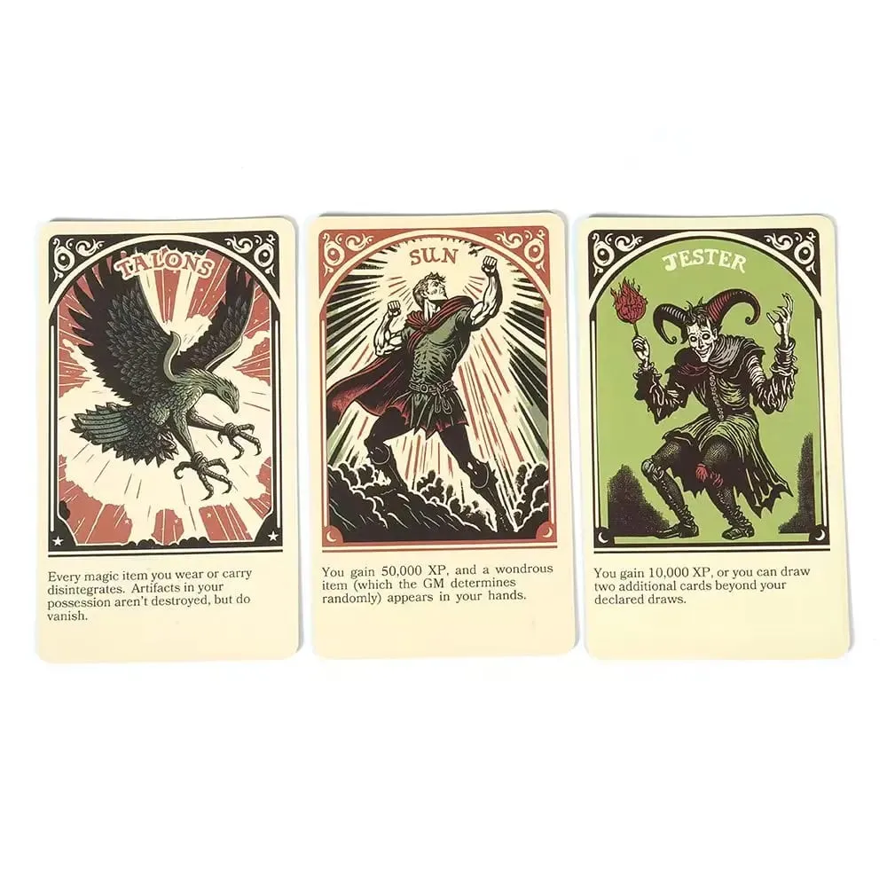 Deck Of Many Things Tarot Deck Tarot Cards Deck For Easy Beginners Fate Fortune Telling Party Tabletop Board Game Oracle Cards — image 5