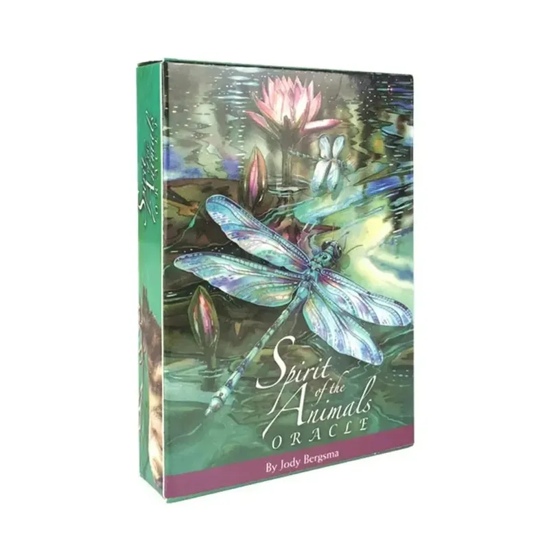 Spirit Of The Animals Oracle Cards A 52 cartas de tarô baralho Edição de Adivinhação Baralho Borad família mulheres festa jogando jogos de mesa